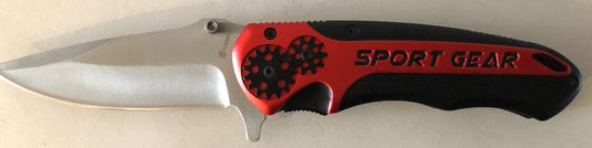 Sports Gear (Red) Lock Knife