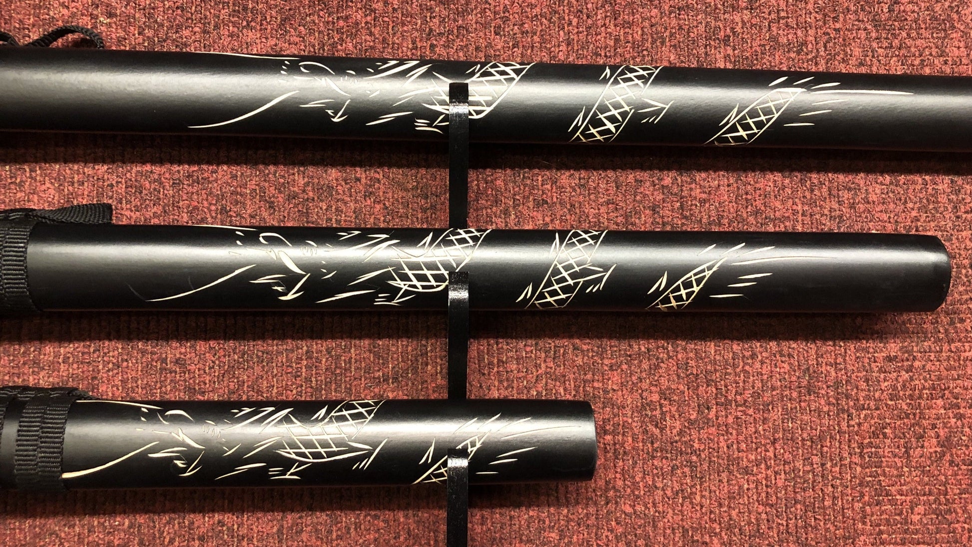 Three Dragon Black Samurai Set