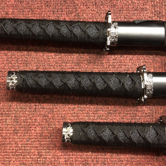 Three Dragon Black Samurai Set