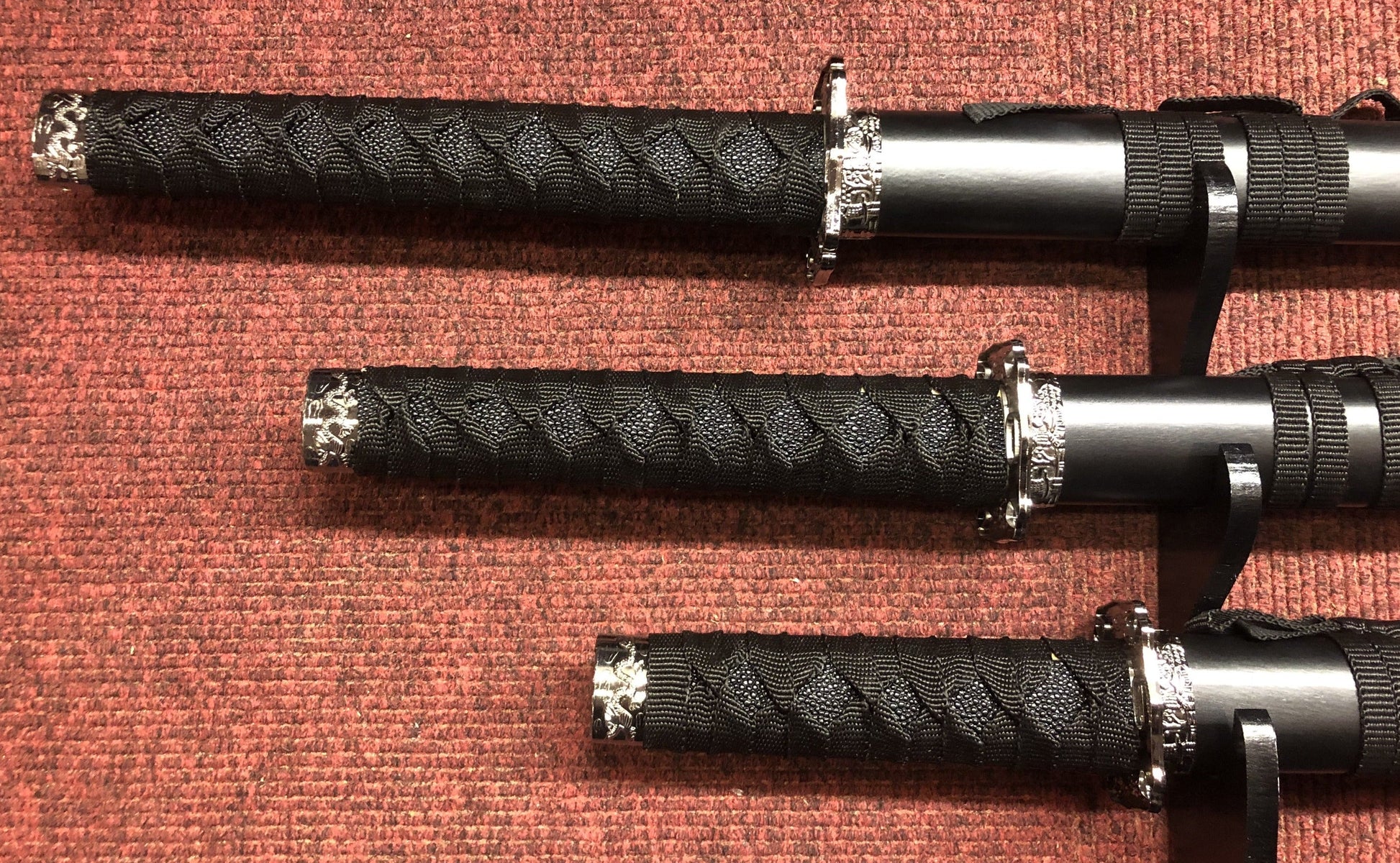 Three Dragon Black Samurai Set