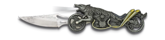 Wolf Biker (Light) Lock Knife