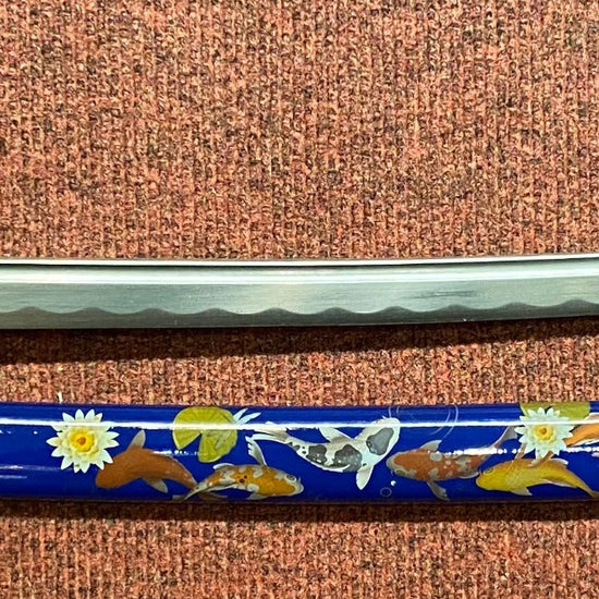 Zen Koi Fish Pond (Handmade) Samurai Sword