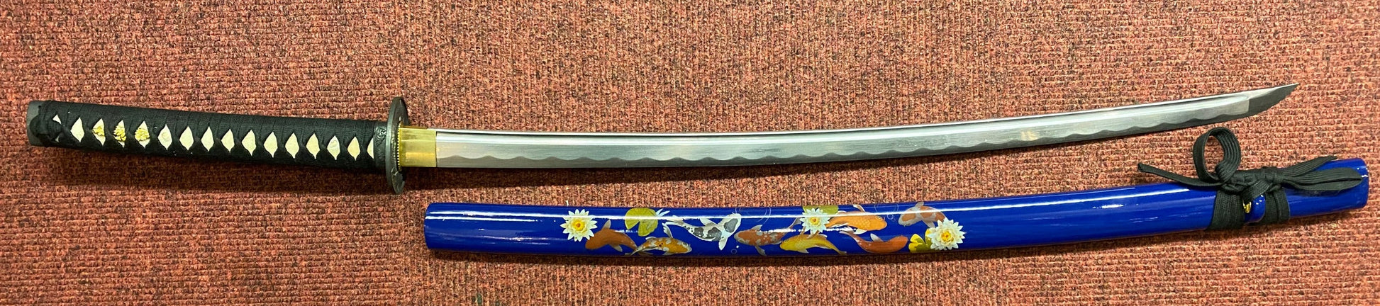 Zen Koi Fish Pond (Handmade) Samurai Sword