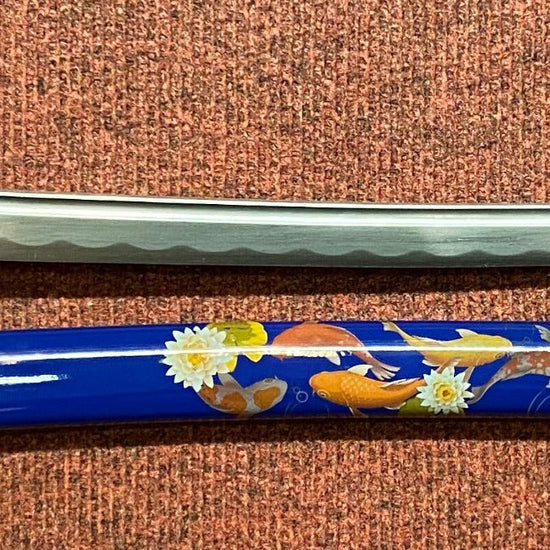 Zen Koi Fish Pond (Handmade) Samurai Sword