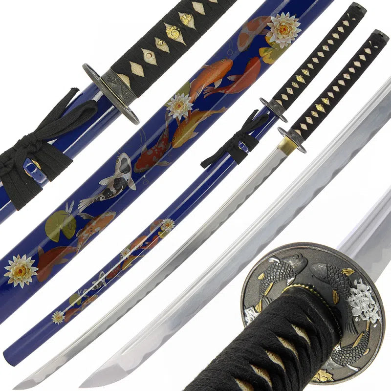 Zen Koi Fish Pond (Handmade) Samurai Sword