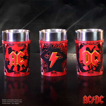 AC/DC | Logo Set of 3 | Shot Glass Set