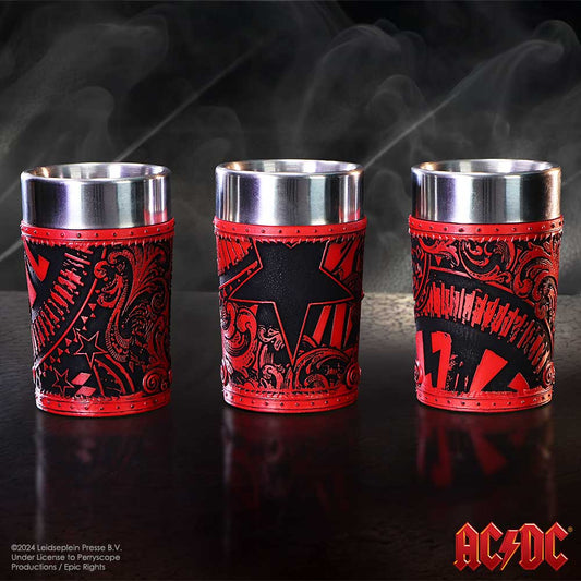 AC/DC | Logo Set of 3 | Shot Glass Set