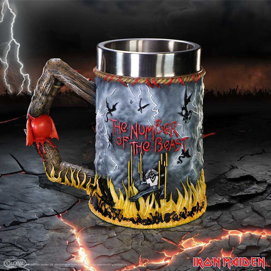 Number of the Beast Tankard Iron Maiden