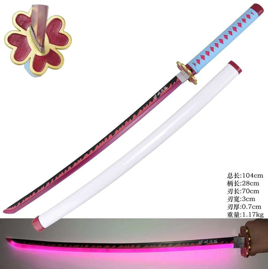 Demon Slayer 4 (Metal Light-up) Sword