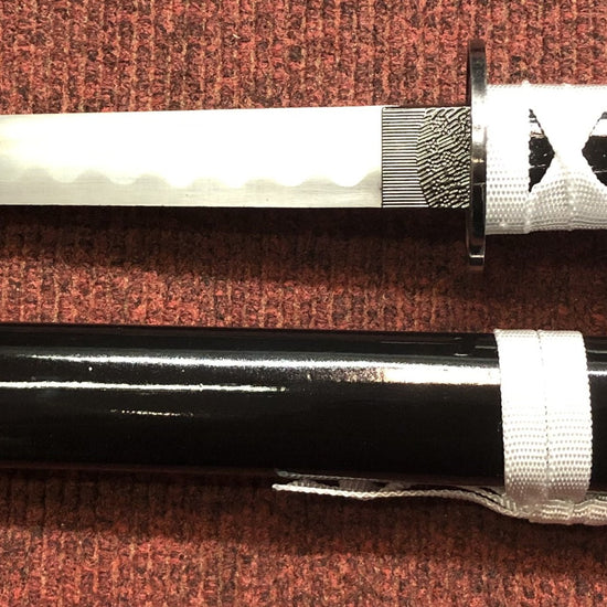 Black & White Dragon Samurai Sword Set (AW519)-Collectable-Ancient Warrior