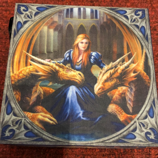Fierce Loyalty (Mirror Box) Anne Stokes (AW770)-Collectable-Ancient Warrior