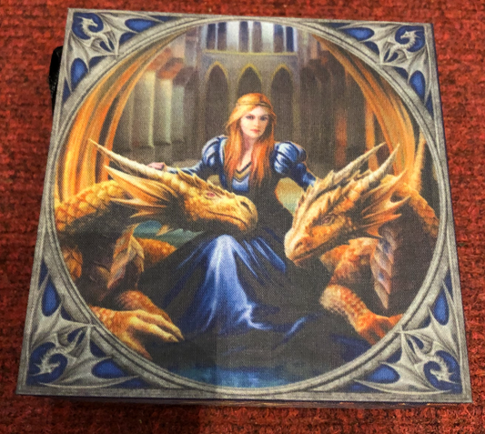Fierce Loyalty (Mirror Box) Anne Stokes (AW770)-Collectable-Ancient Warrior