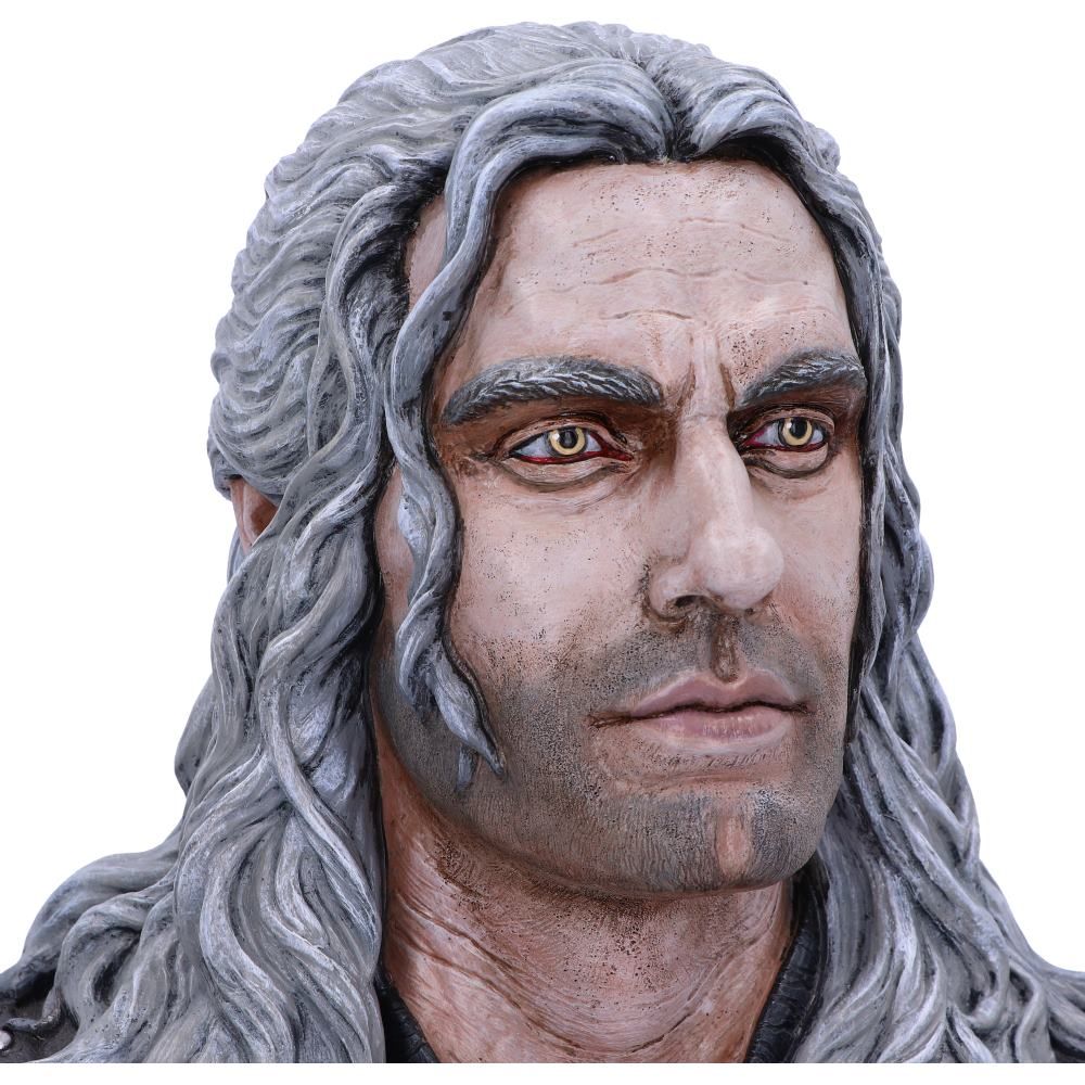 The Witcher Geralt of Rivia Bust (AW34)-Official License-Ancient Warrior