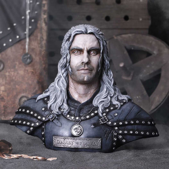 The Witcher Geralt of Rivia Bust (AW34)-Official License-Ancient Warrior
